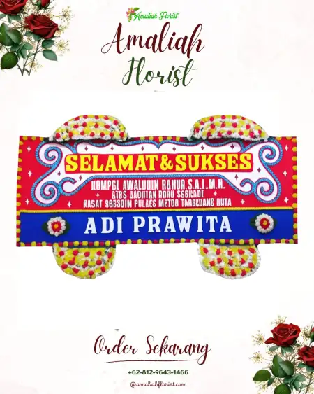 Papan Bunga Ucapan Selamat Ciminyak