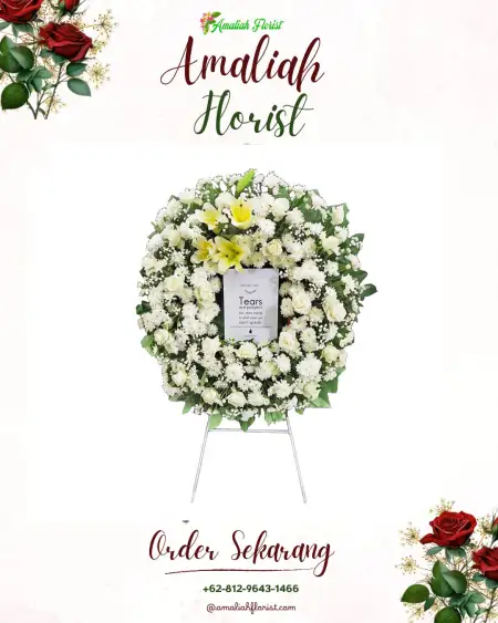 Krans Bunga Duka Ciminyak
